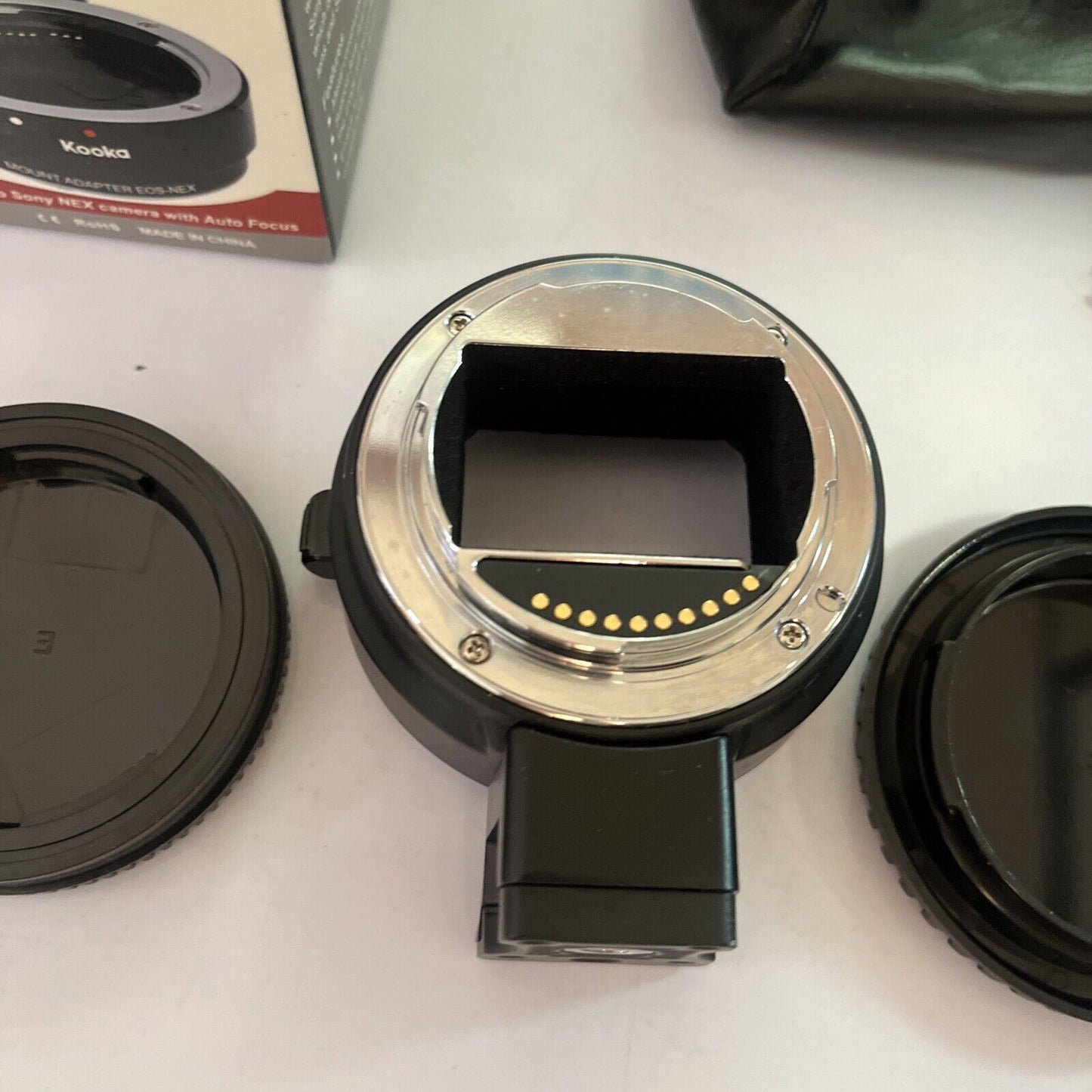 Kooka Lens Adapter Got Cannon EOS Lens To Sony NEX  Auto Focus KK-ENC99 Pro
