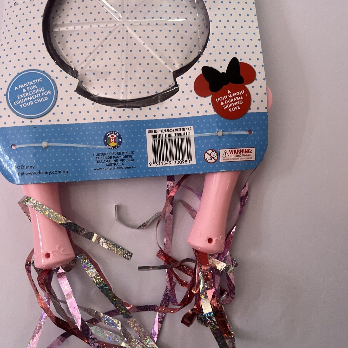 Disney Minnie Mouse Skipping Rope *New*