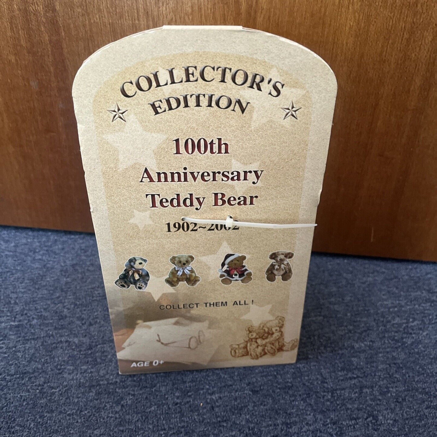 Theodore Roosevelt 100th Anniversary Teddy Bear Collector's Edition 1902-2002