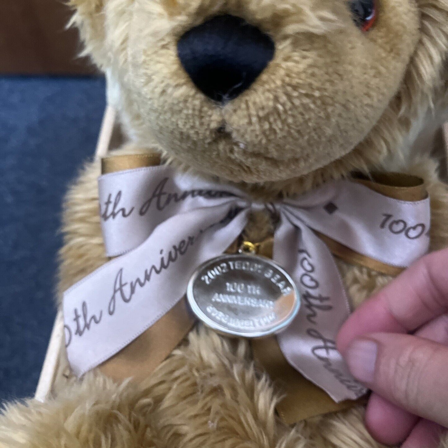 Theodore Roosevelt 100th Anniversary Teddy Bear Collector's Edition 1902-2002