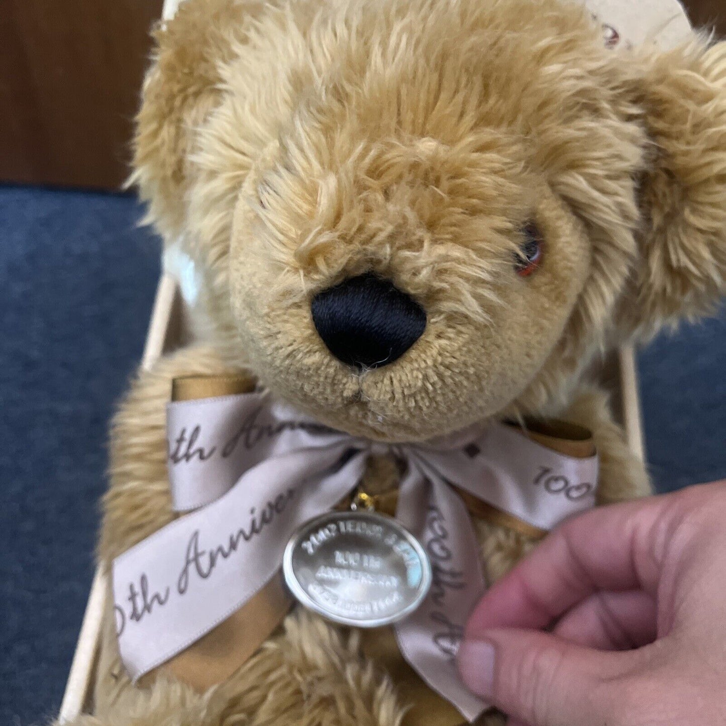 Theodore Roosevelt 100th Anniversary Teddy Bear Collector's Edition 1902-2002