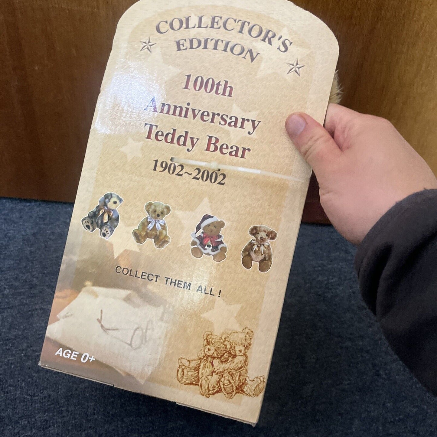 Theodore Roosevelt 100th Anniversary Teddy Bear Collector's Edition 1902-2002