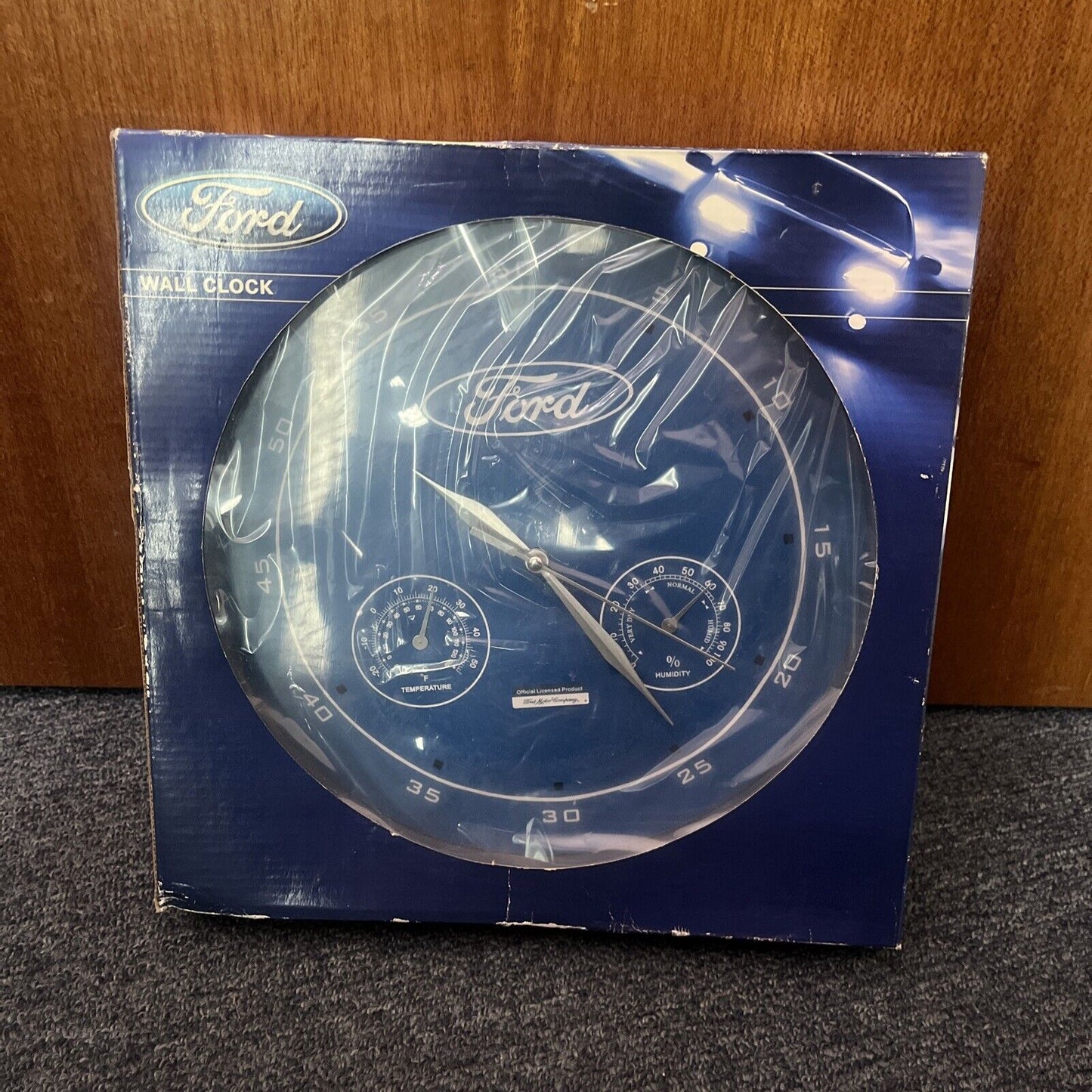 *New* Ford Wall Clock 26cm - Official Licensed Product