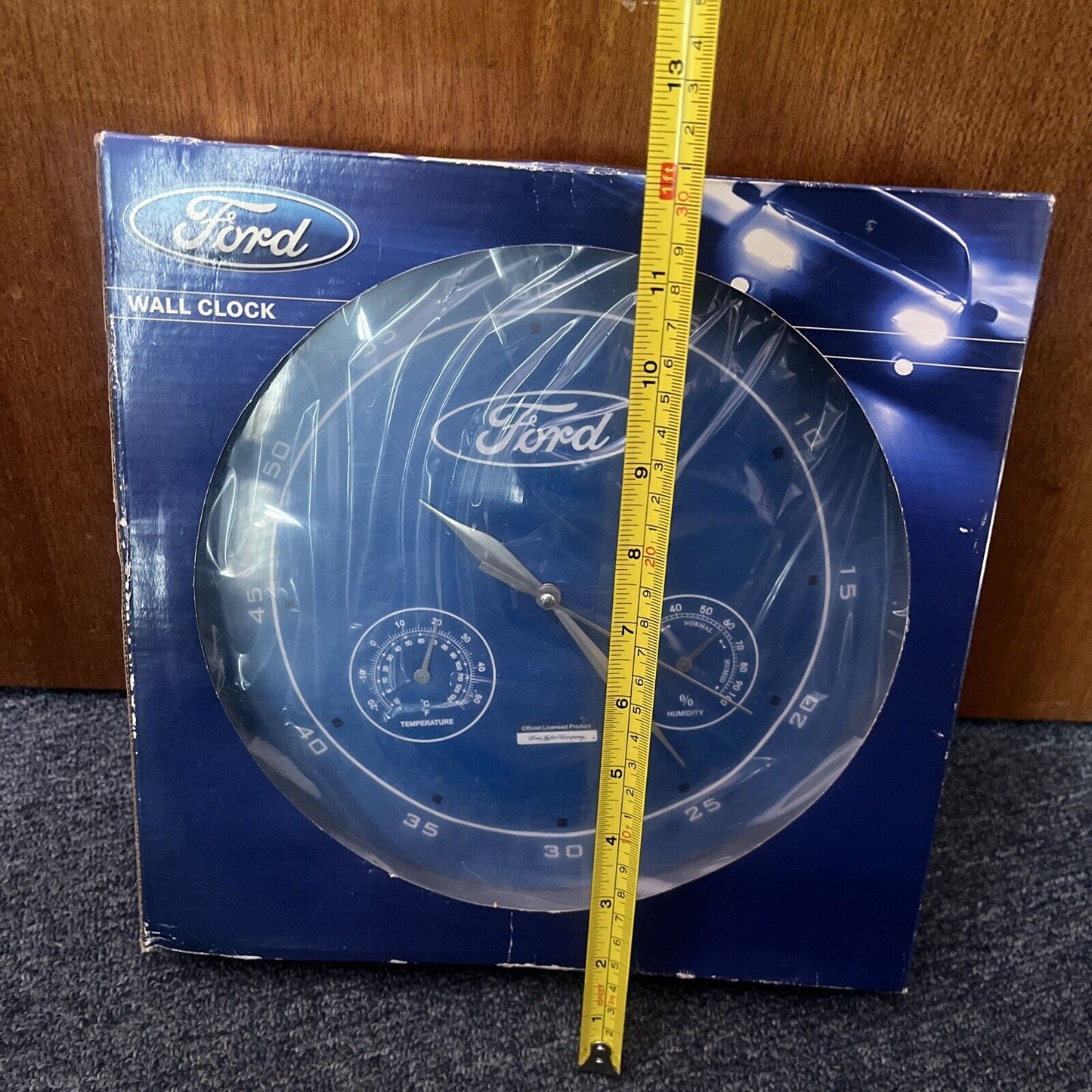 *New* Ford Wall Clock 26cm - Official Licensed Product