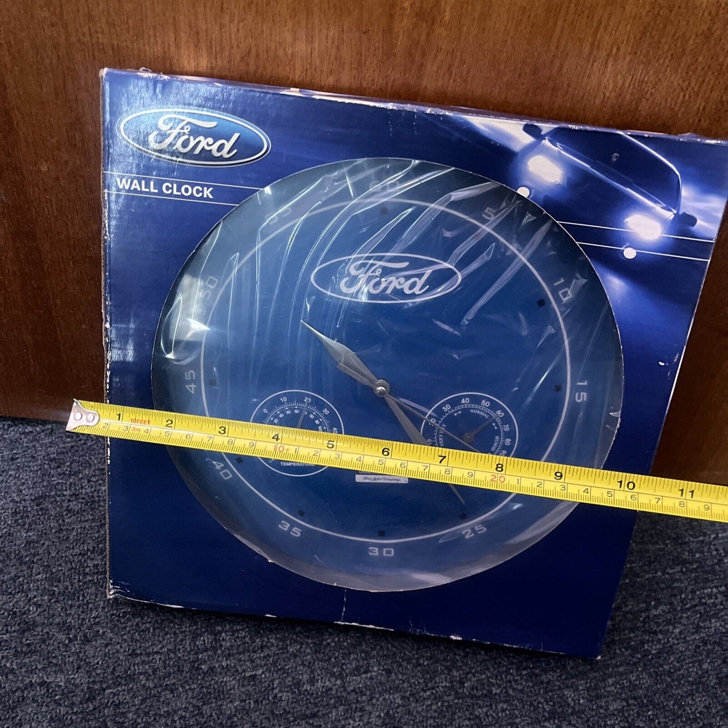 *New* Ford Wall Clock 26cm - Official Licensed Product