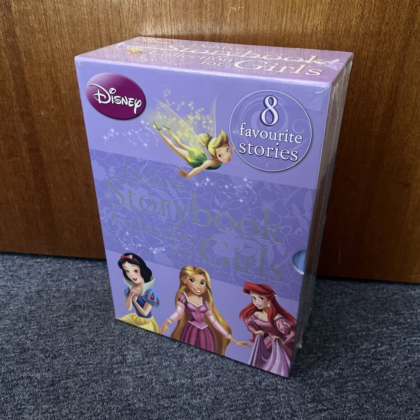 *New Sealed* Disney Deluxe Storybook Collection for Girls 8 Hardcover Books 2012