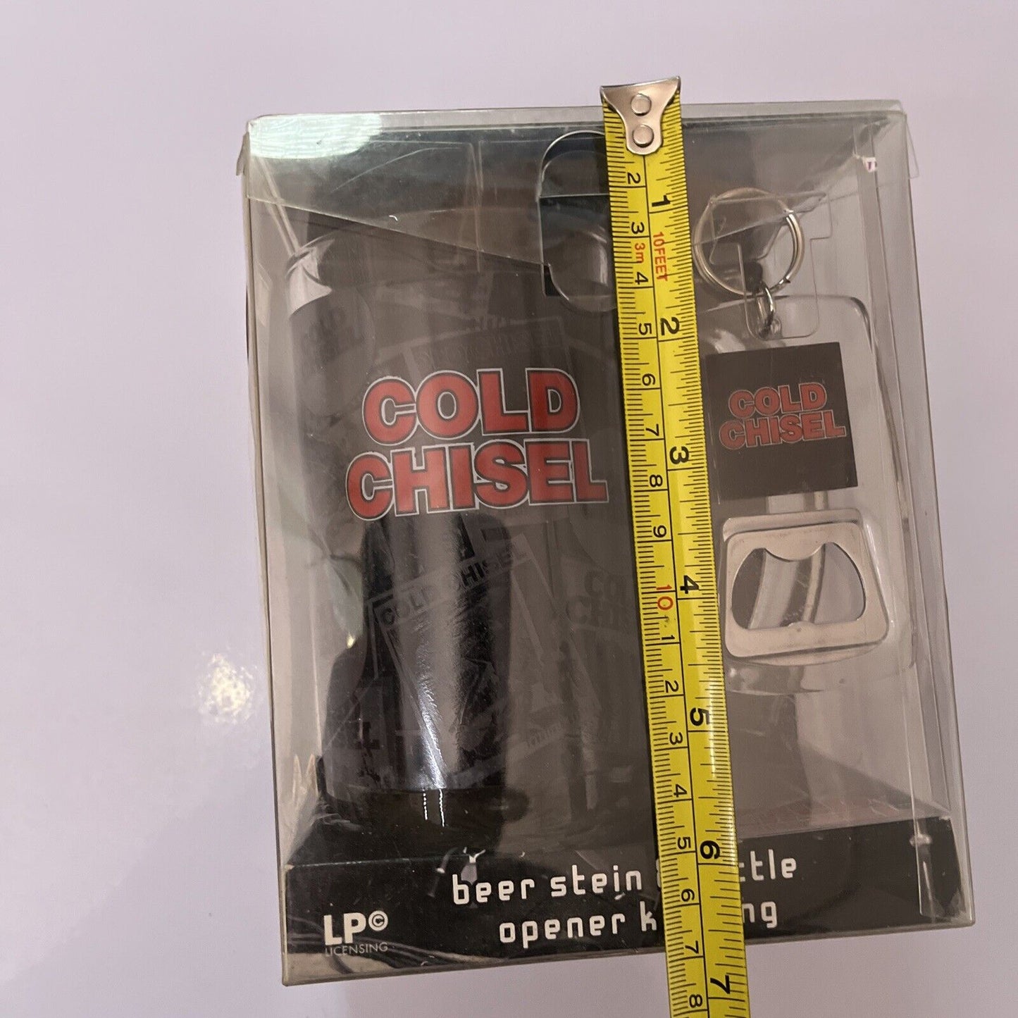 Cold Chisel Beer Stein & Bottle Opener Keyring *New*