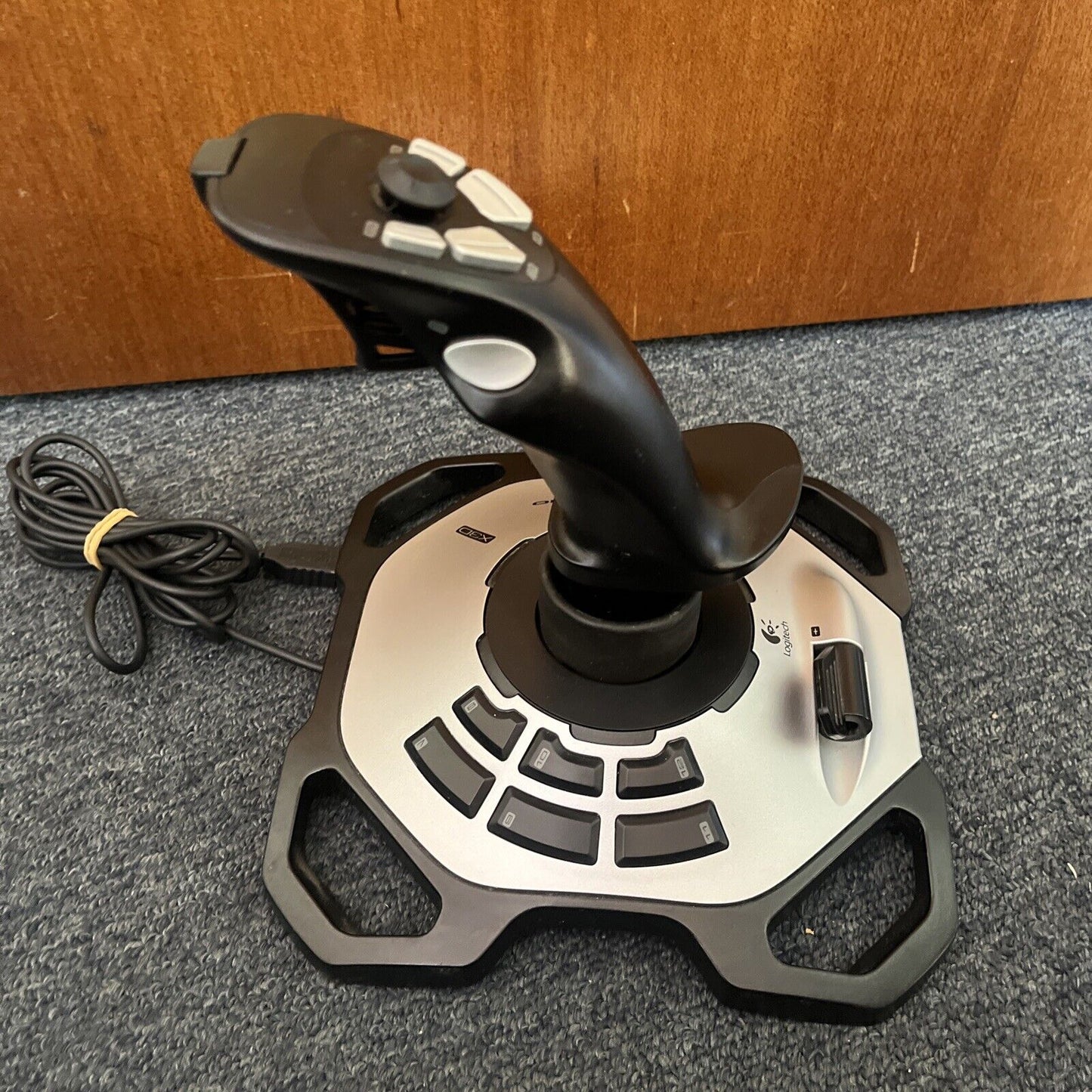 Logitech Extreme 3D Pro X3D Gaming Joystick Controller J-UK17 Grey Black USB