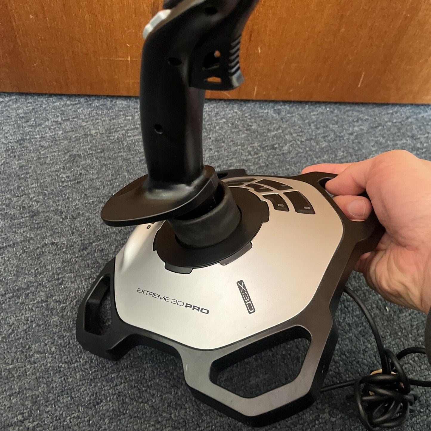 Logitech Extreme 3D Pro X3D Gaming Joystick Controller J-UK17 Grey Black USB