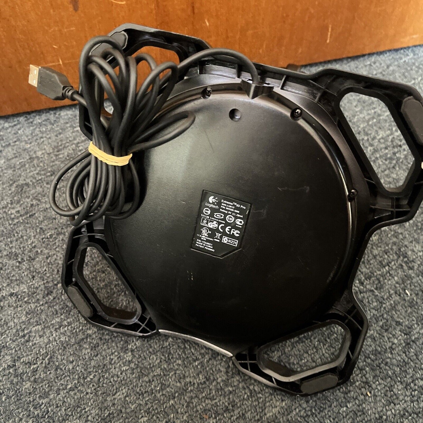 Logitech Extreme 3D Pro X3D Gaming Joystick Controller J-UK17 Grey Black USB