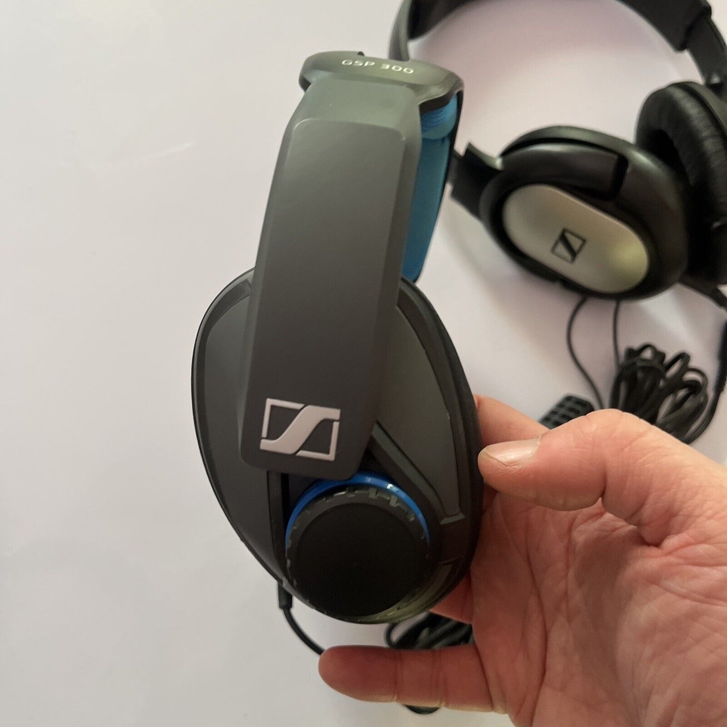 2x Sennheiser 3.5mm Corded Headphones: GSP 300 Gaming Headphone & HD 201 Wired