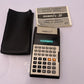 Vintage Casio FX-39 Scientific Calculator 1978 With Manual