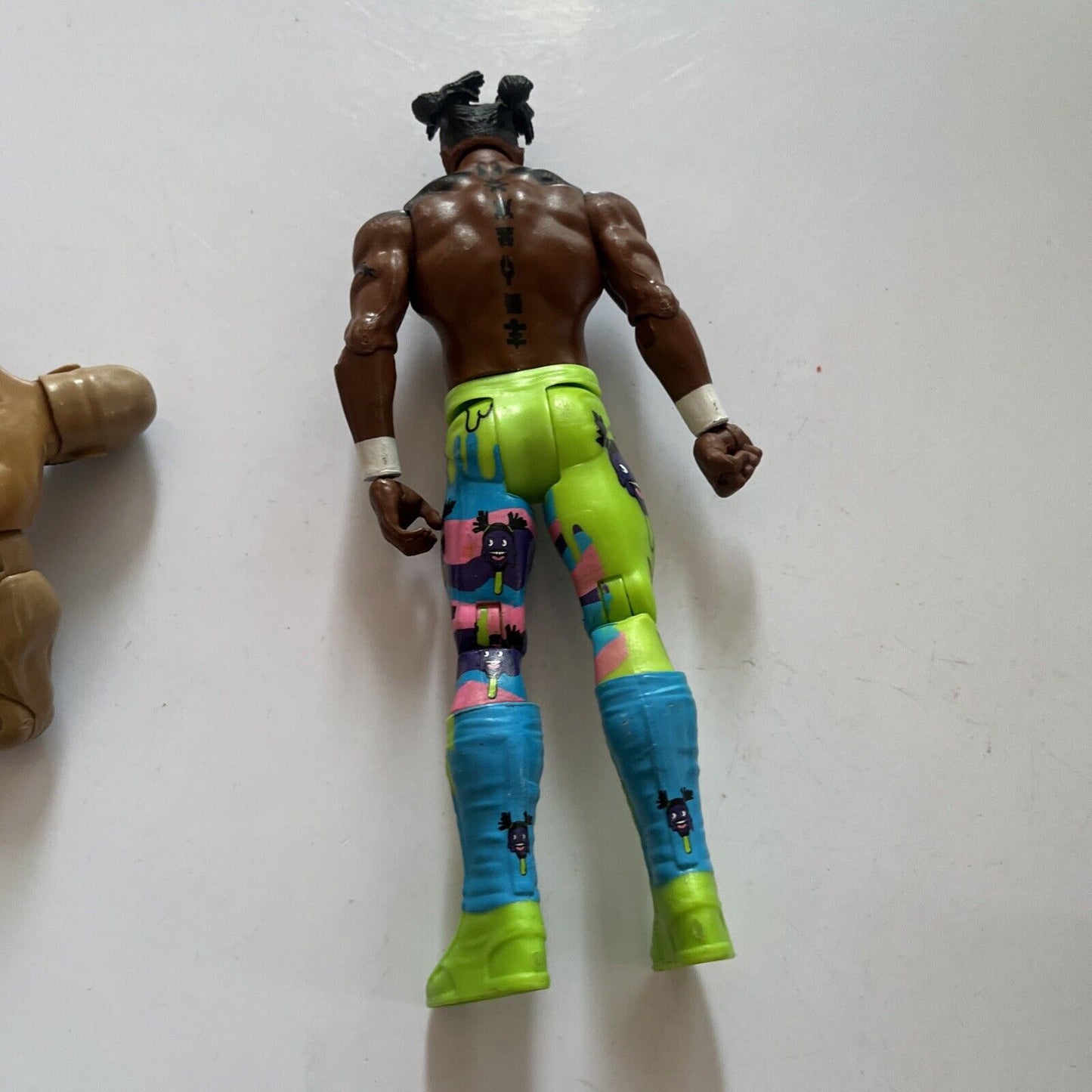 4x WWE 6.5" Action Figures: CM Punk, Tito Santana, Kofi Kingston, Jake the Snake