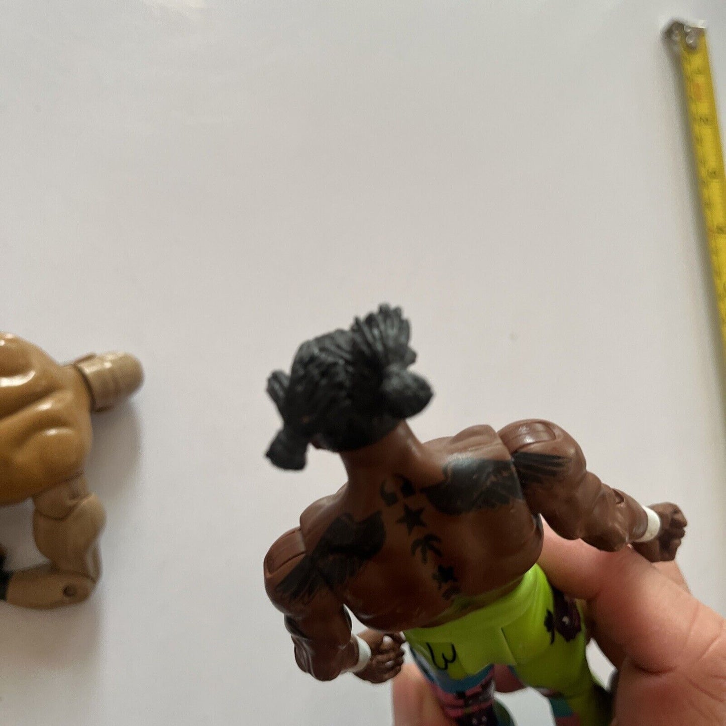 4x WWE 6.5" Action Figures: CM Punk, Tito Santana, Kofi Kingston, Jake the Snake