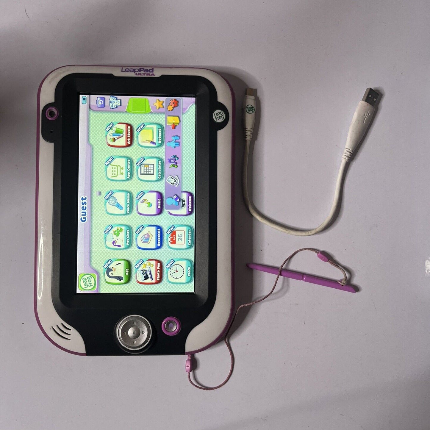 Leappad Xdi LeapPad XDi Ultra With Green Gel Case, Stylus, USB