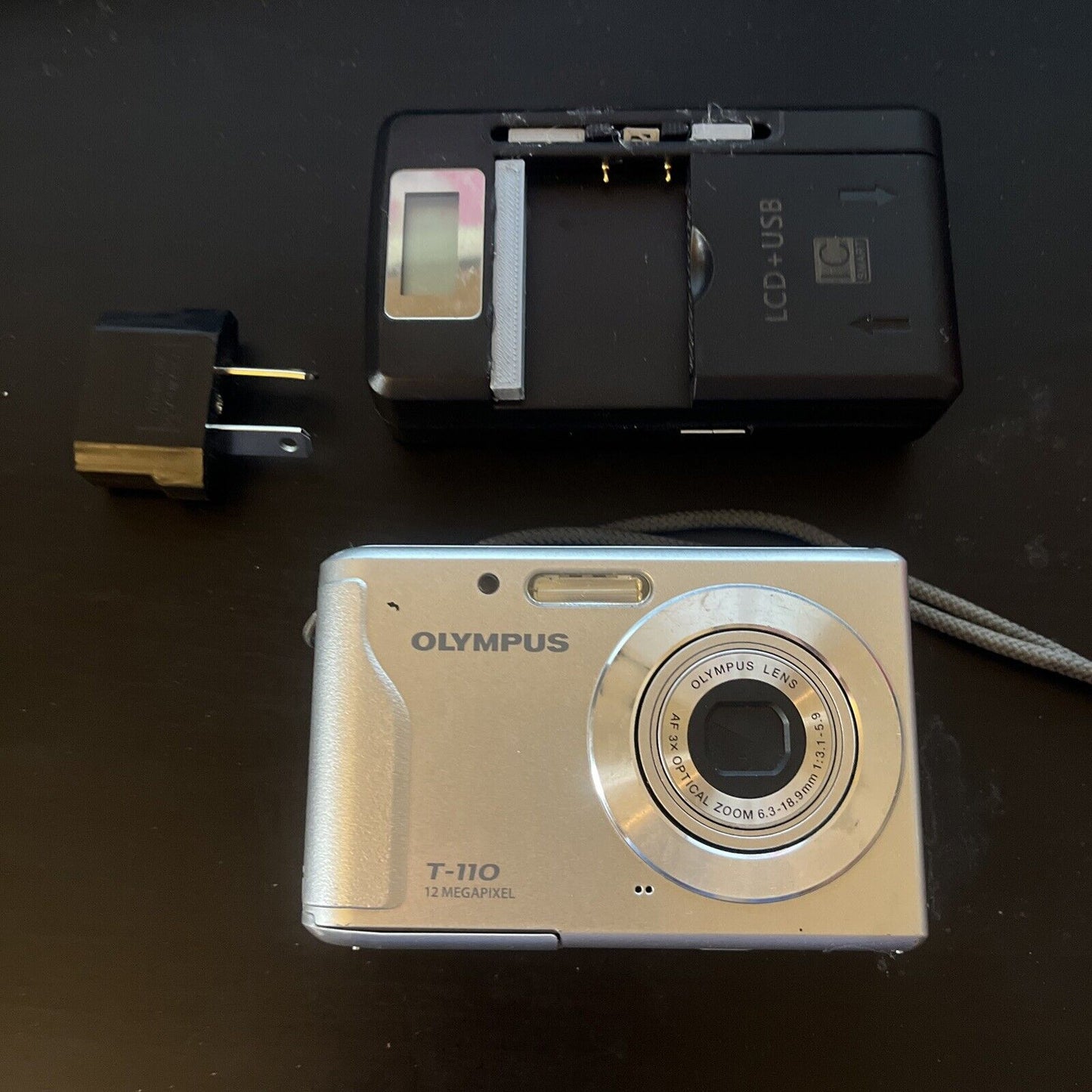 Olympus T-110 Digital Camera 12MP with Battery Charger