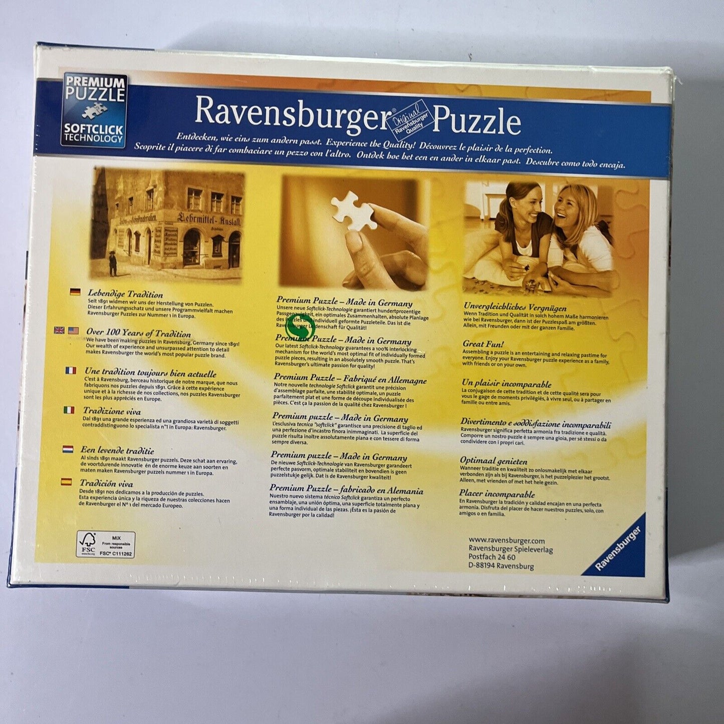 *New Sealed* Labrador Puppies Ravensburger Puzzle 750p 80x60cm