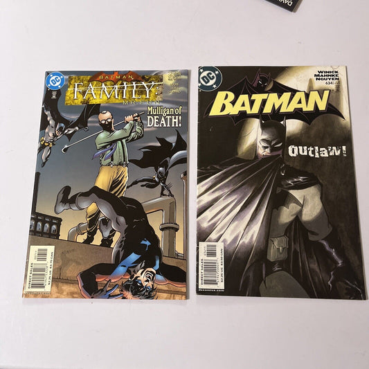 Batman: Family: Mr Fun Feb 2003 & Outlaw! Jan 2005 Comic