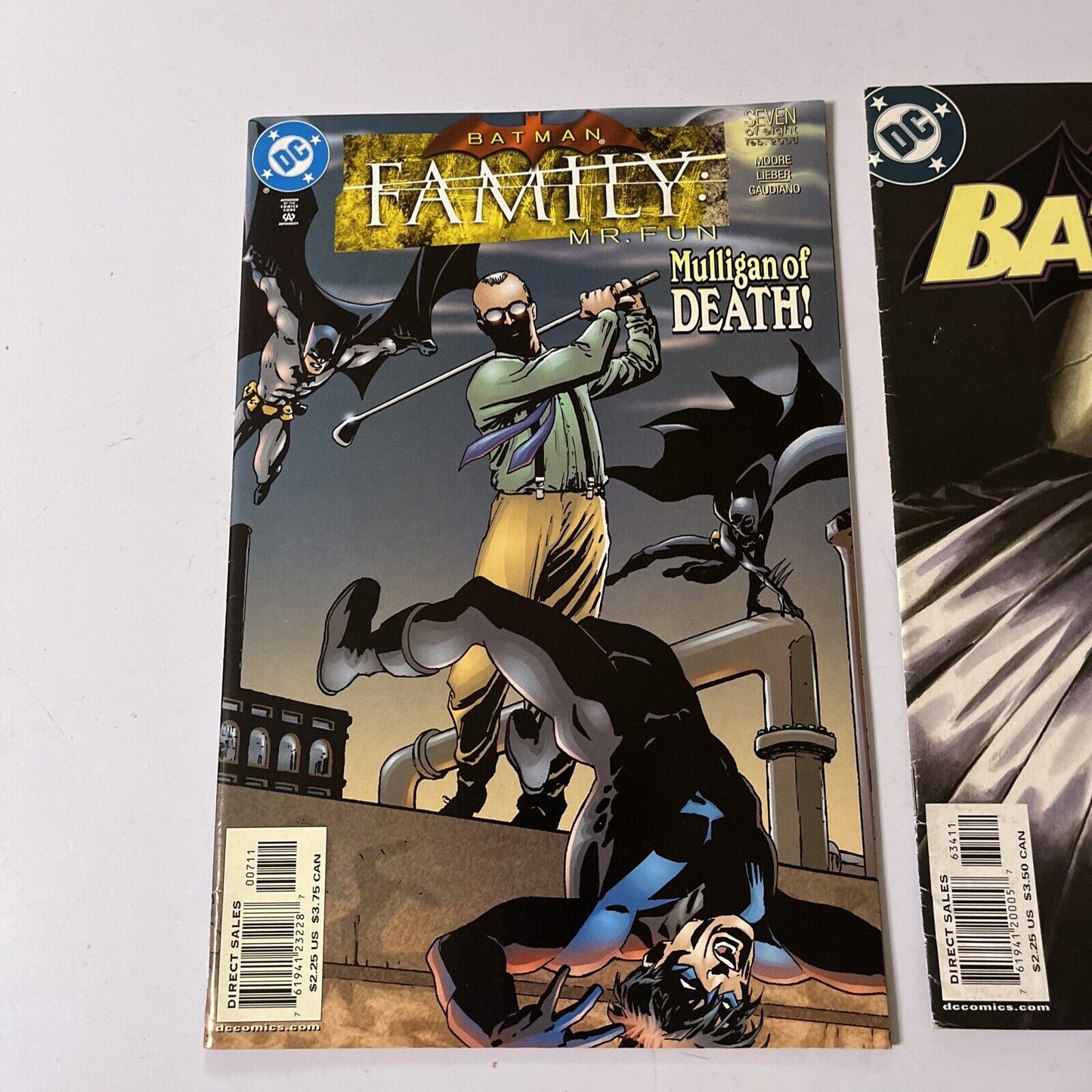 Batman: Family: Mr Fun Feb 2003 & Outlaw! Jan 2005 Comic