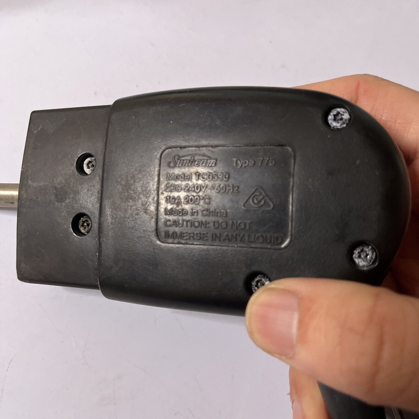 Sunbeam Temperature Power Control Probe Type 775 Model TC0530 230-240V 10A