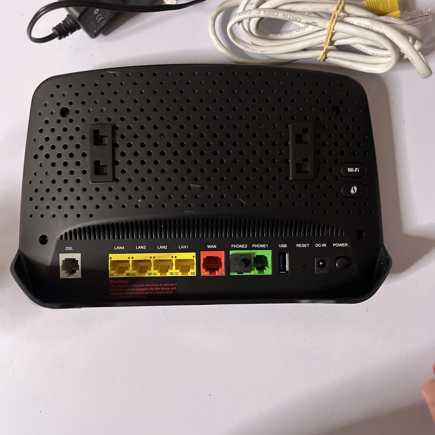 OPTUS Gateway F@ST Wireless Modem Router NBN Compatible VoIP 3864V3 HP Sagemcom