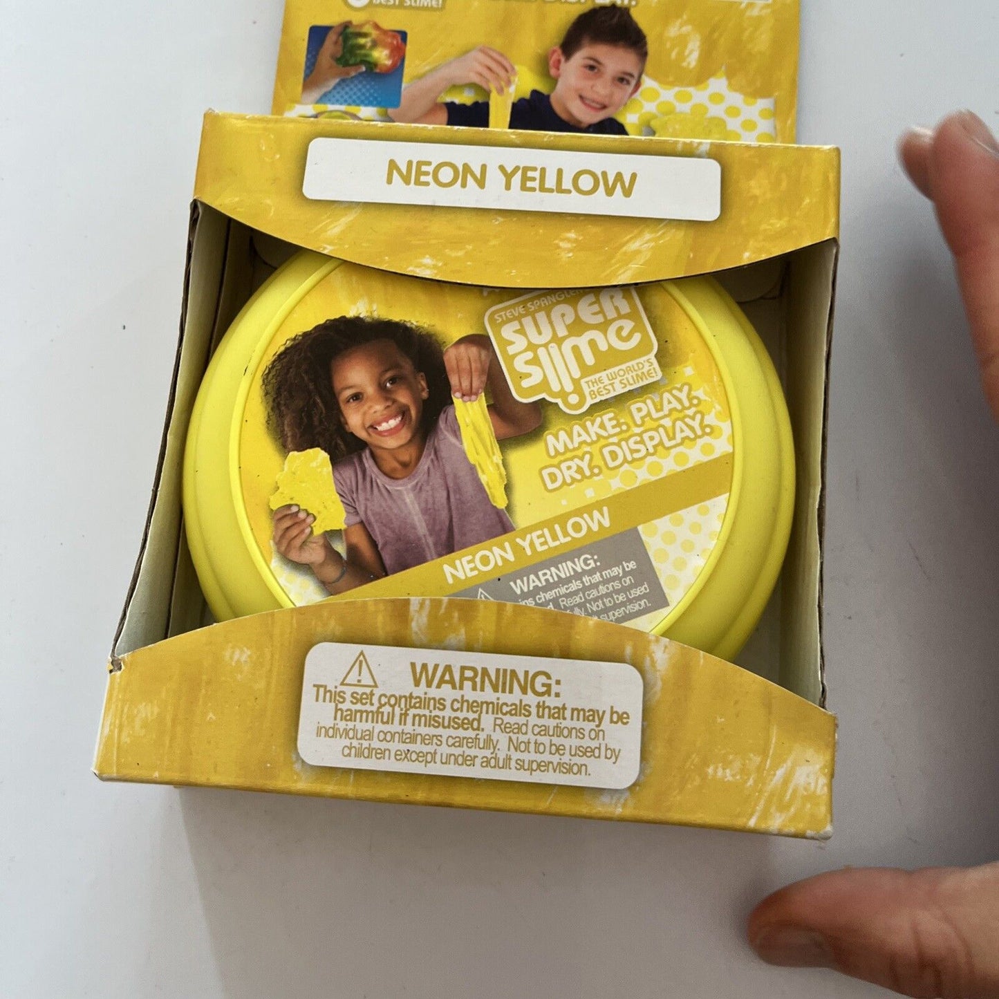 Steve Spangler's Super Slime: Neon Yellow #5330 *New*