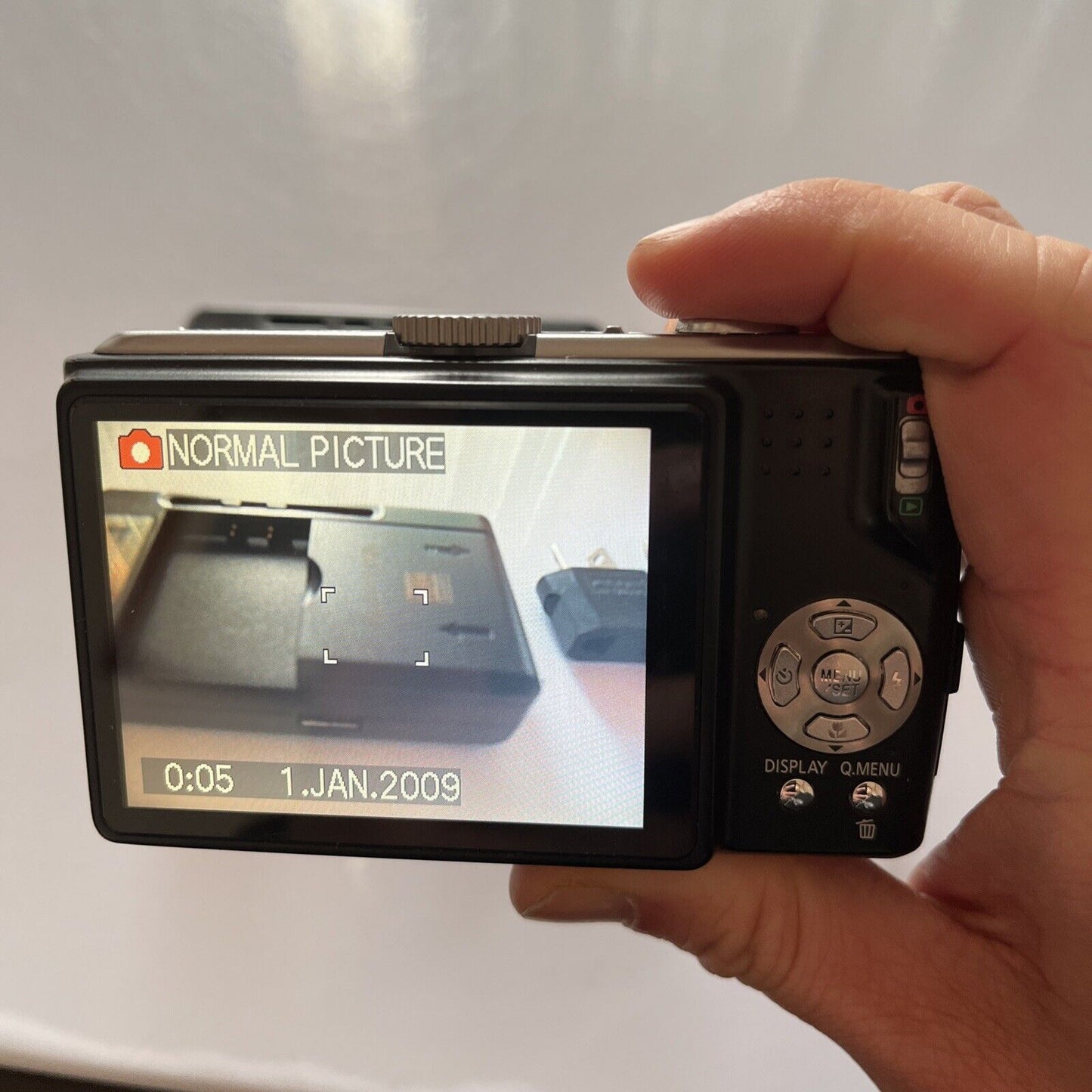Panasonic Lumix DMC-TZ15 Digital Camera 9.1MP With Charger & 4GB SD Card