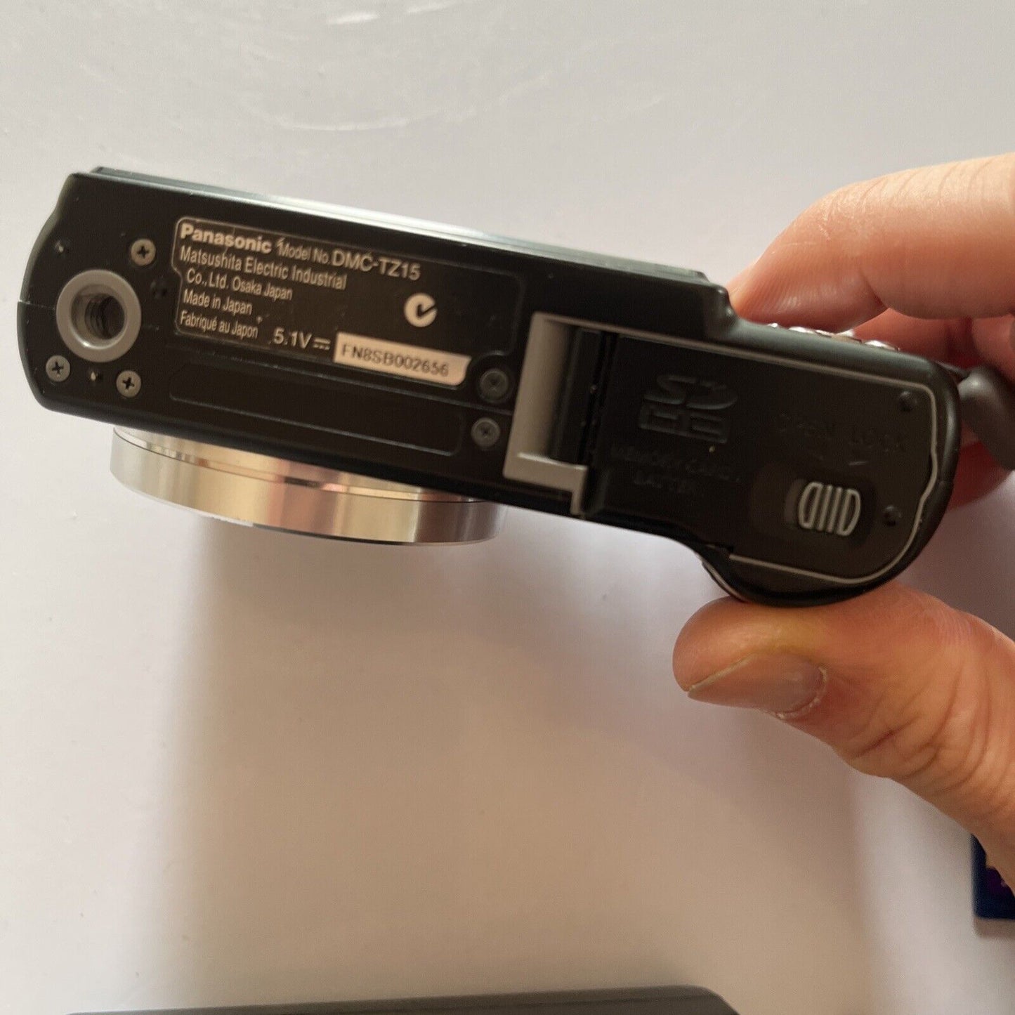 Panasonic Lumix DMC-TZ15 Digital Camera 9.1MP With Charger & 4GB SD Card