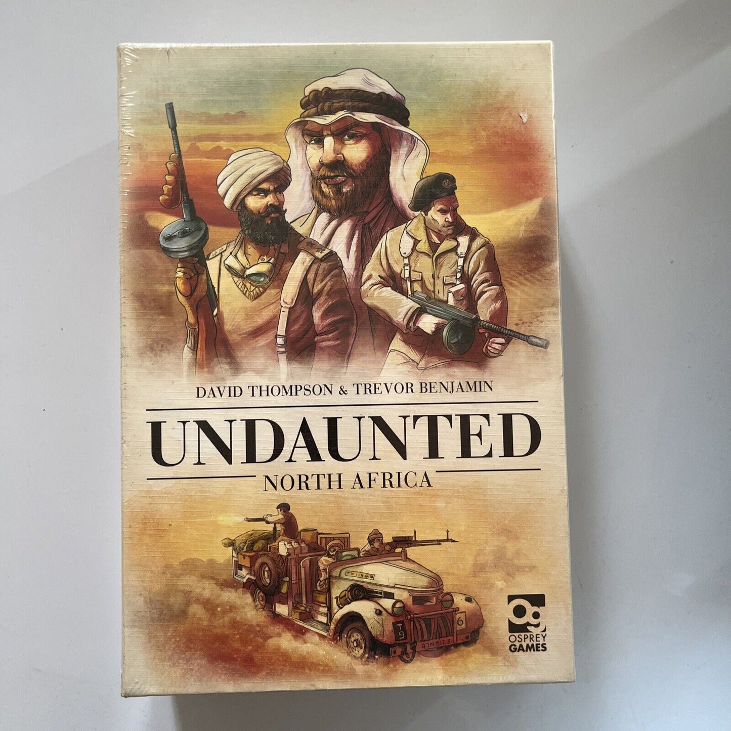 *New Sealed* David Thompson & Trevor Benjamin Undaunted: North Africa Board Game