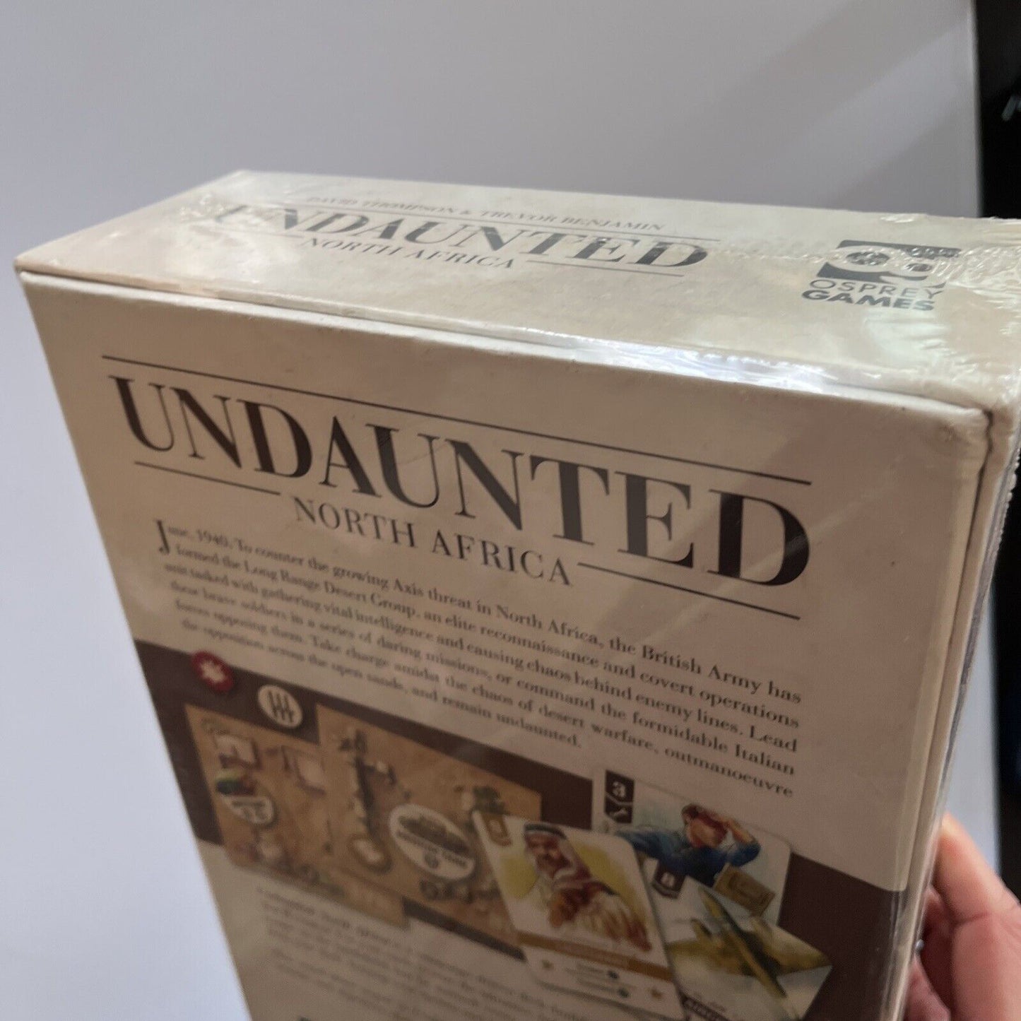 *New Sealed* David Thompson & Trevor Benjamin Undaunted: North Africa Board Game