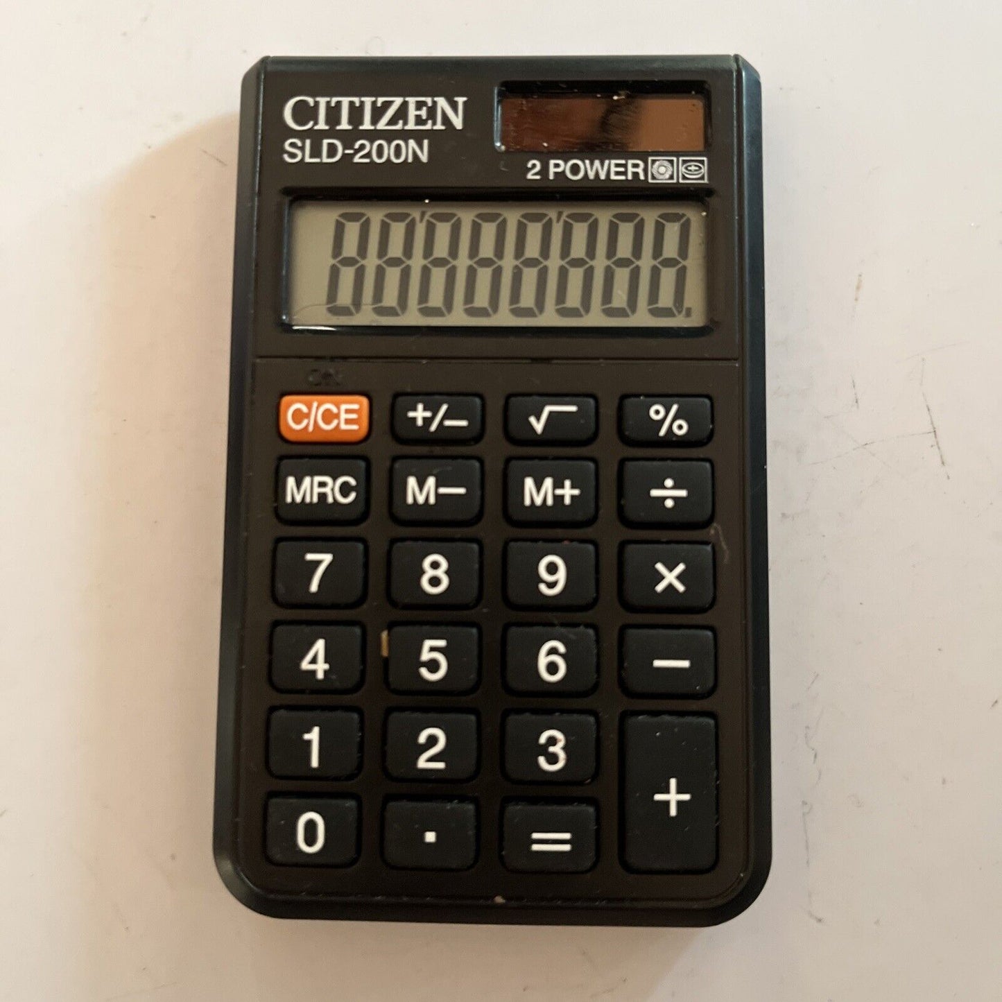 Citizen SLD-200N Solar Powered Calculator