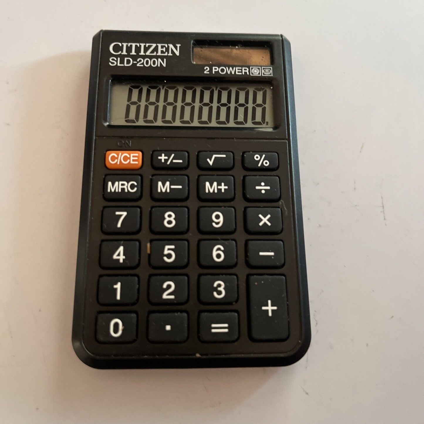 Citizen SLD-200N Solar Powered Calculator