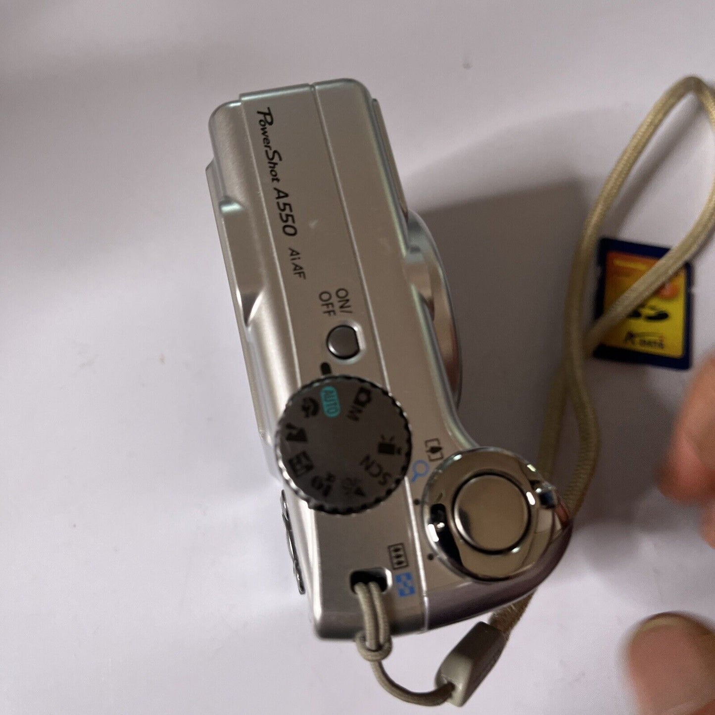 Canon PowerShot A550 Digital Camera 7.1MP 4x Optical Zoom With 1gb SD Card