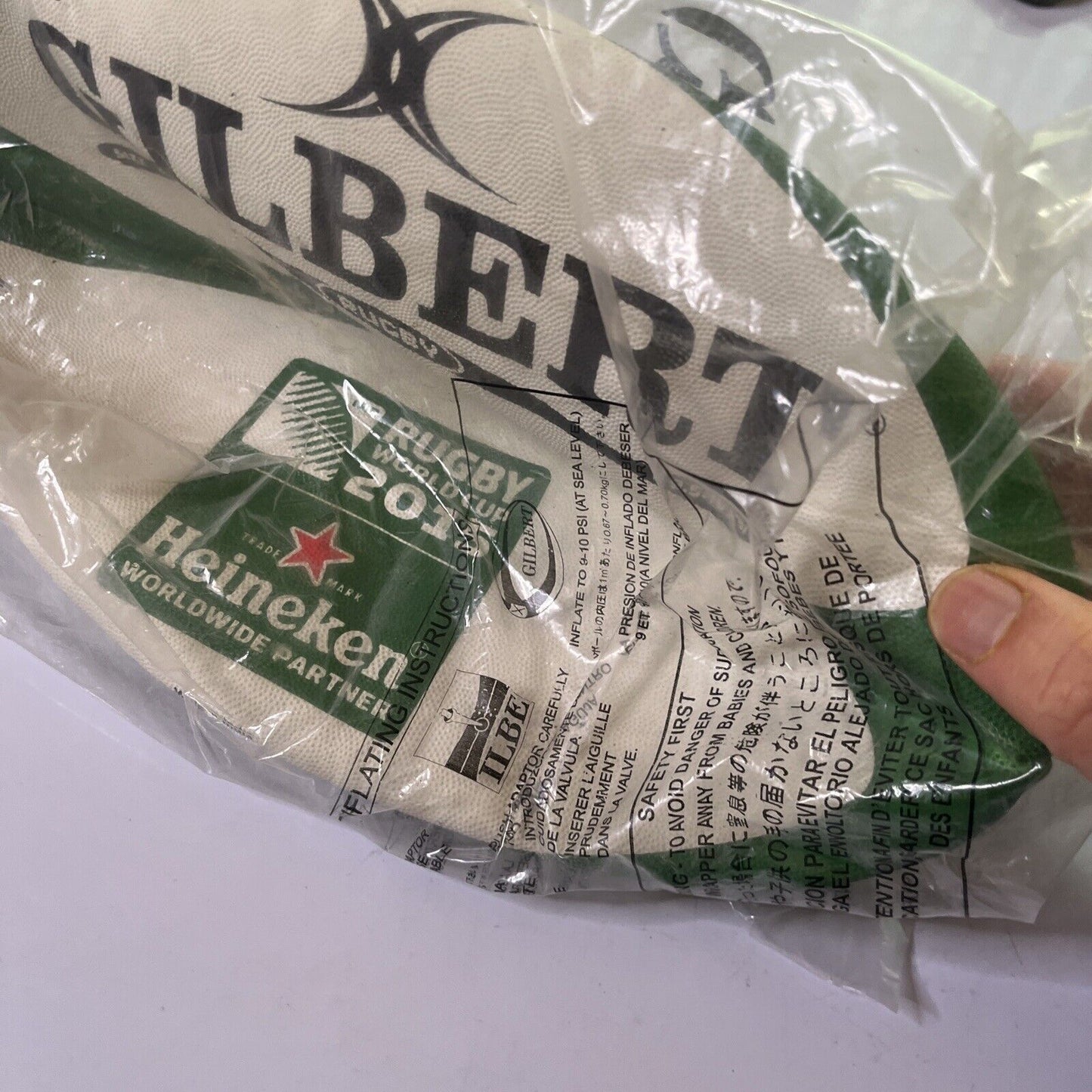Gilbert Heineken Rugby World Cup 2015 Rugby Ball Size 5