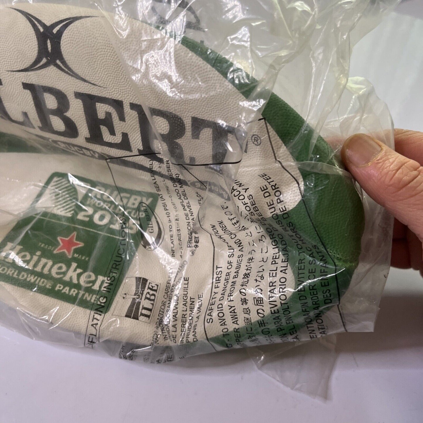 Gilbert Heineken Rugby World Cup 2015 Rugby Ball Size 5