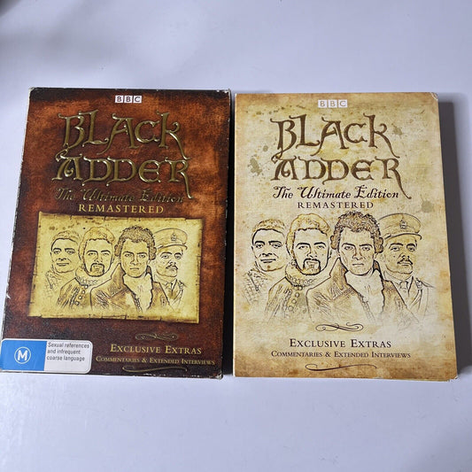 Blackadder - The Ultimate Edition Remastered (DVD, 1999, 6-Disc) Region 4