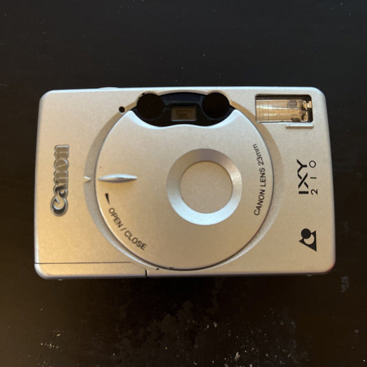 Canon IXY 210 Film Camera Canon Lens 23mm APS Film