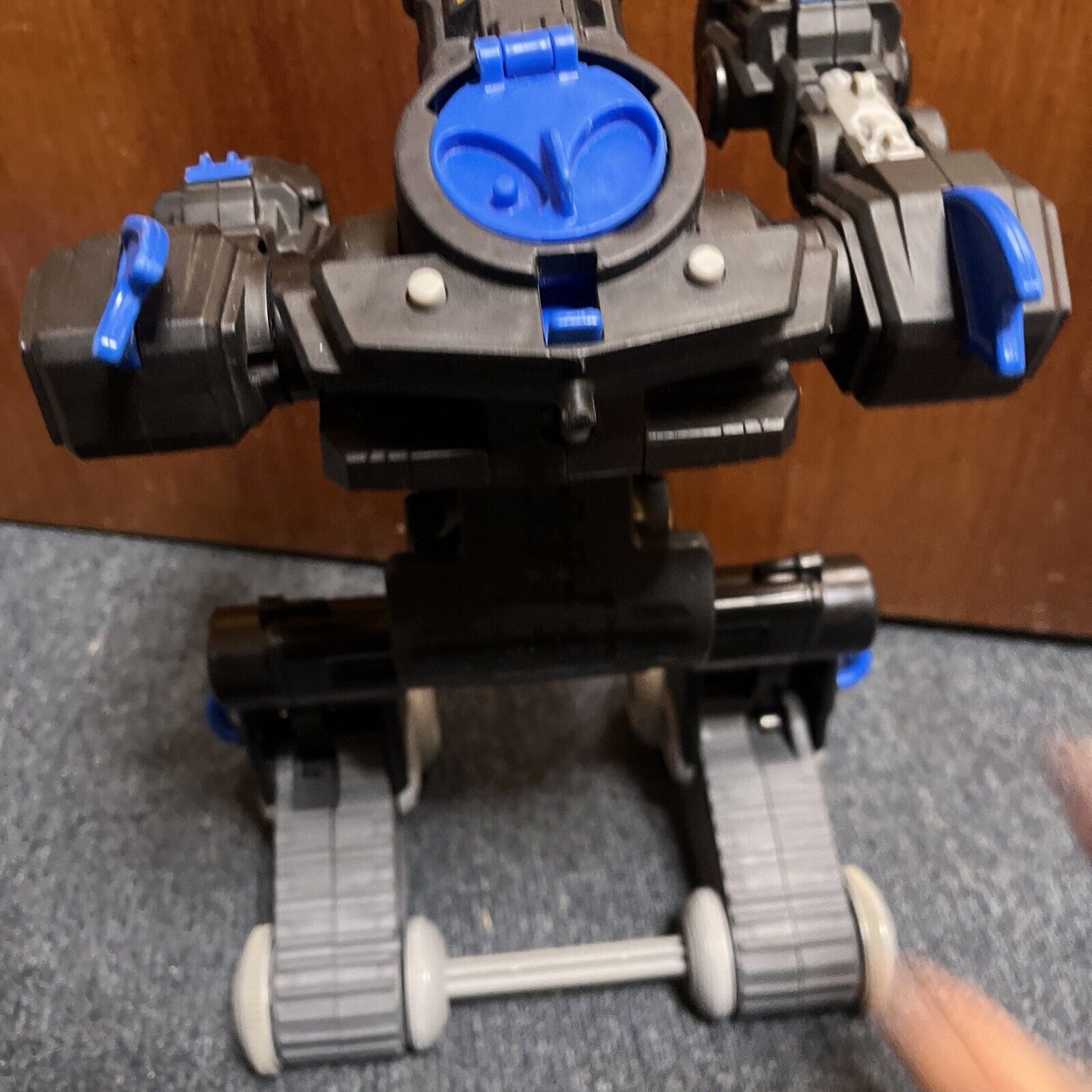 Batman Batbot Red & Black 2013 *Problems Transforming But Lights Up And Sound*