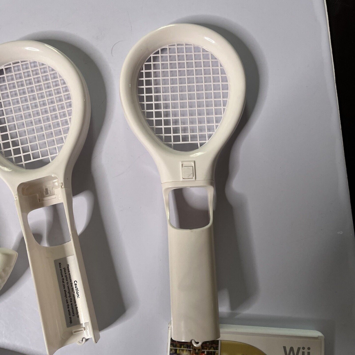 Wii Sports With Accessories Nintendo Wii PAL Racquet, Bat, Golf, Wheel