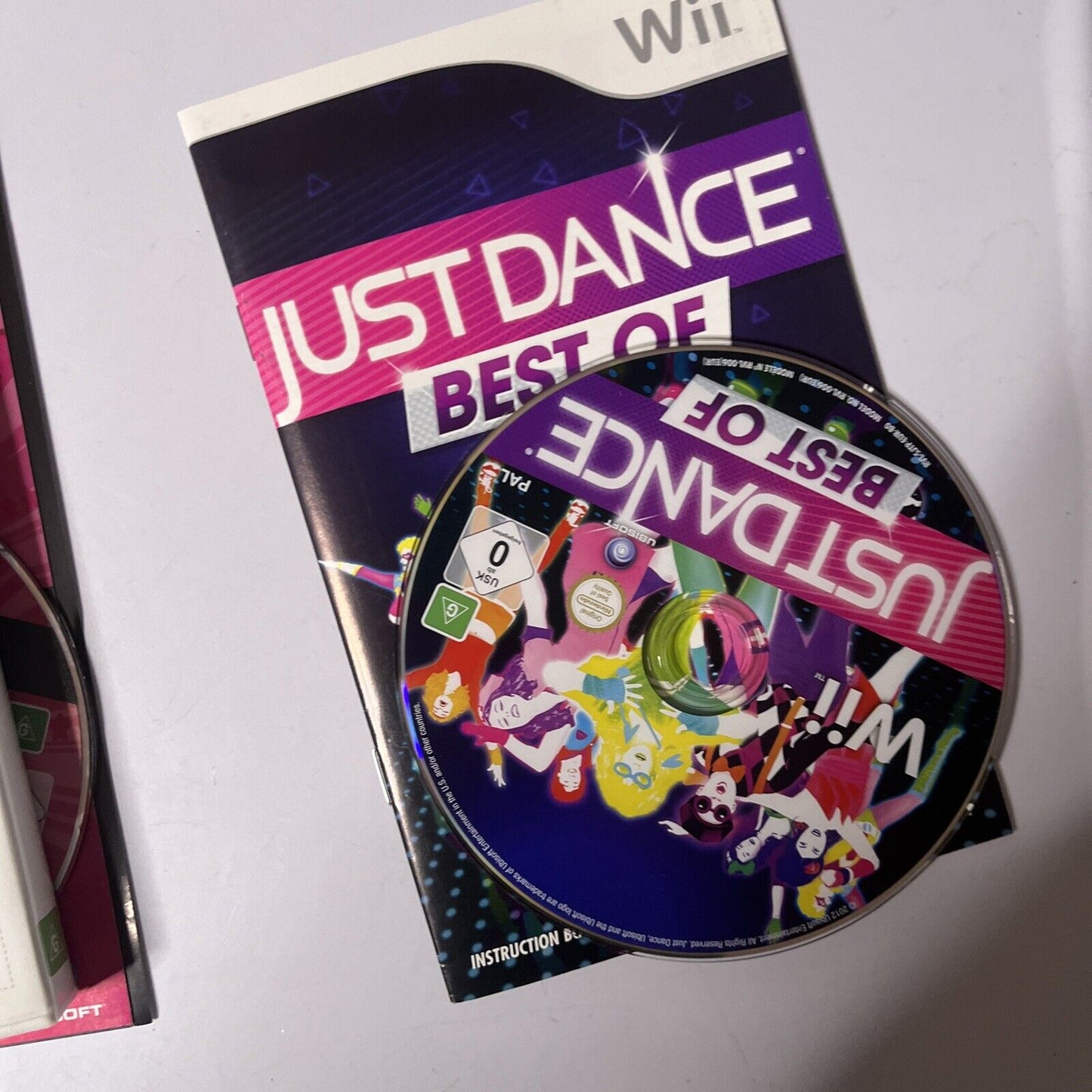 3x Just Dance: 2014, 3, Best Of Nintendo Wii PAL  Manual