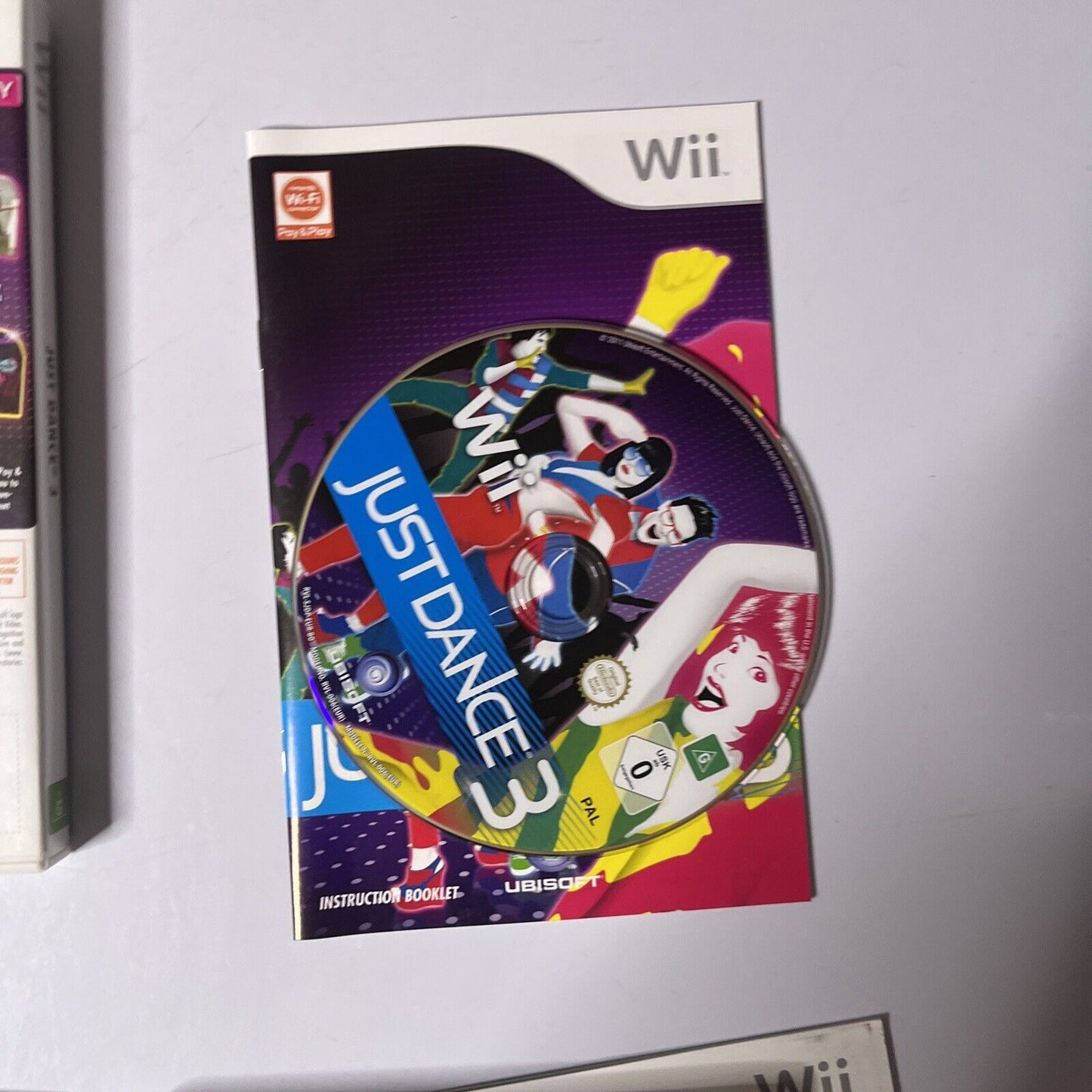 3x Just Dance: 2014, 3, Best Of Nintendo Wii PAL  Manual