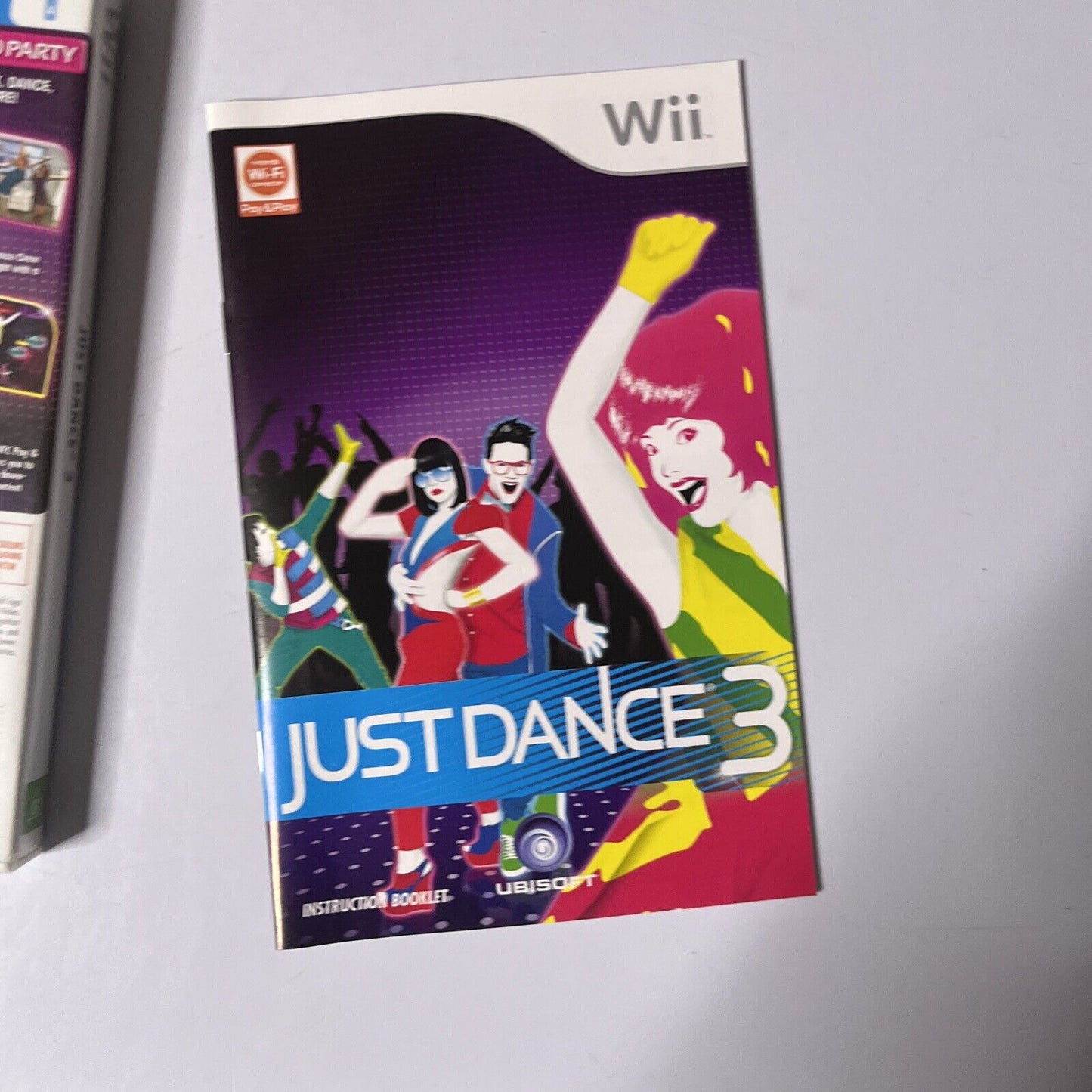 3x Just Dance: 2014, 3, Best Of Nintendo Wii PAL  Manual