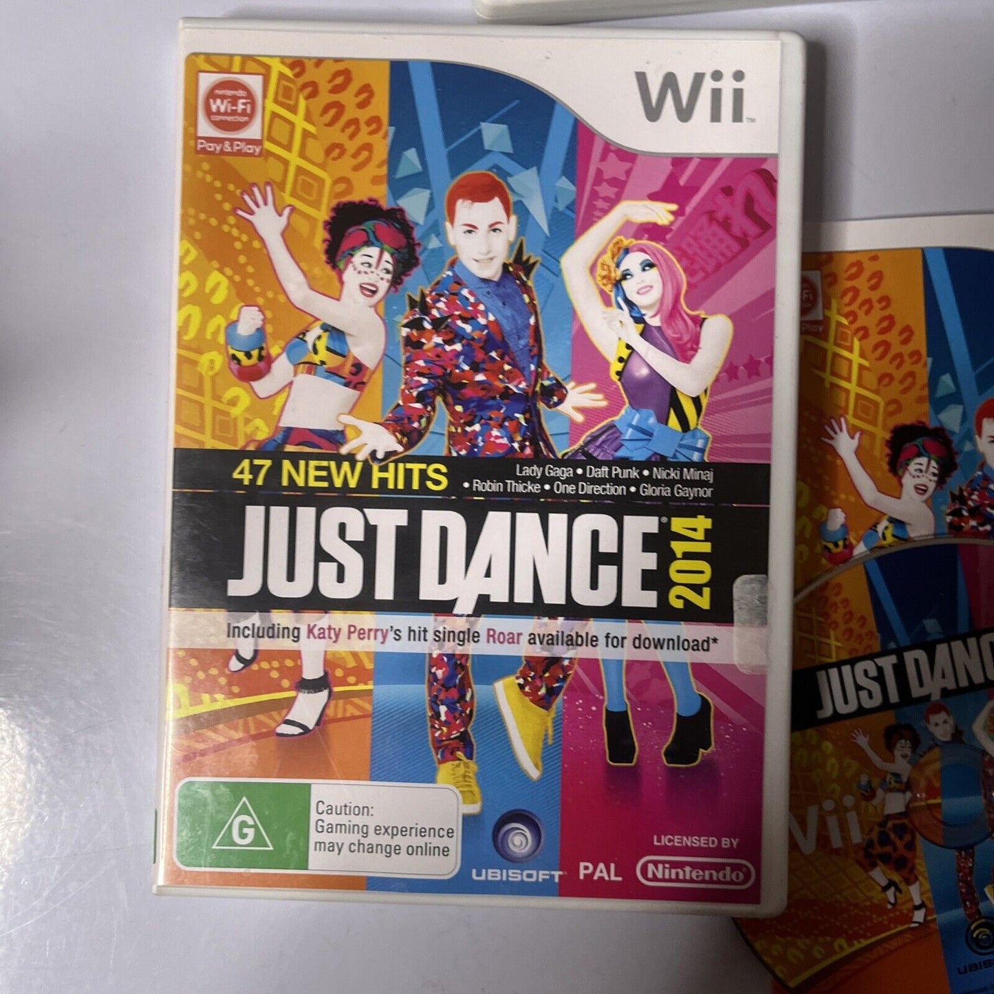 3x Just Dance: 2014, 3, Best Of Nintendo Wii PAL  Manual