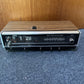 Vintage Copal Flip Clock Alarm Solid State FM/AM Radio RD-150 Woodgrain