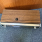 Vintage Copal Flip Clock Alarm Solid State FM/AM Radio RD-150 Woodgrain