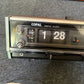Vintage Copal Flip Clock Alarm Solid State FM/AM Radio RD-150 Woodgrain