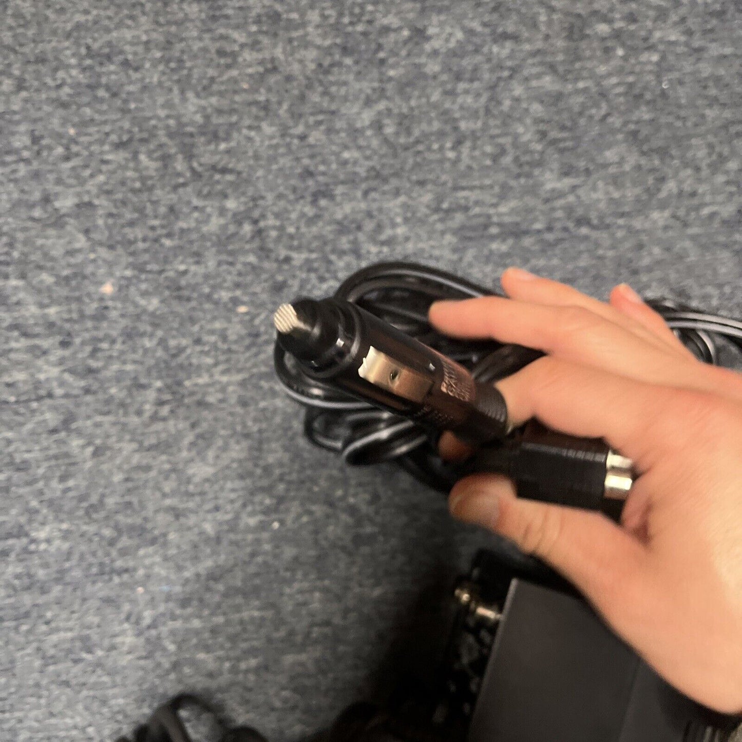 Genuine Panasonic VW-AM7A Video AC Adapter & Car Battery Cord VW-ACM1E