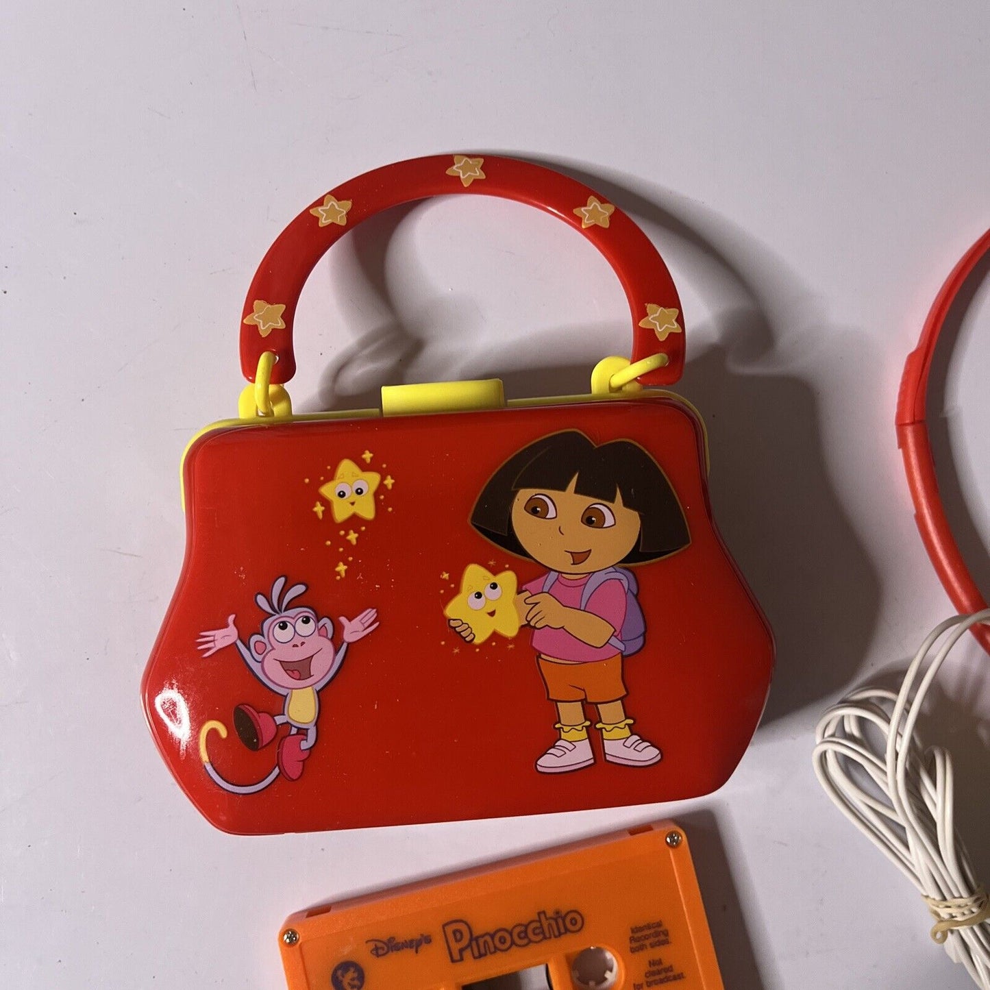 Dora The Explorer Portable Cassette Player With Headphones C66141