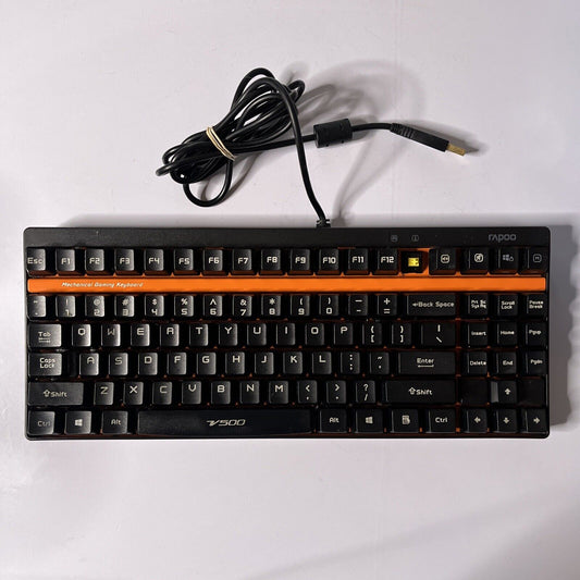 Rapoo Mechanical Gaming Keyboard V500 *1 Volume Key Is Missing But Device Works*