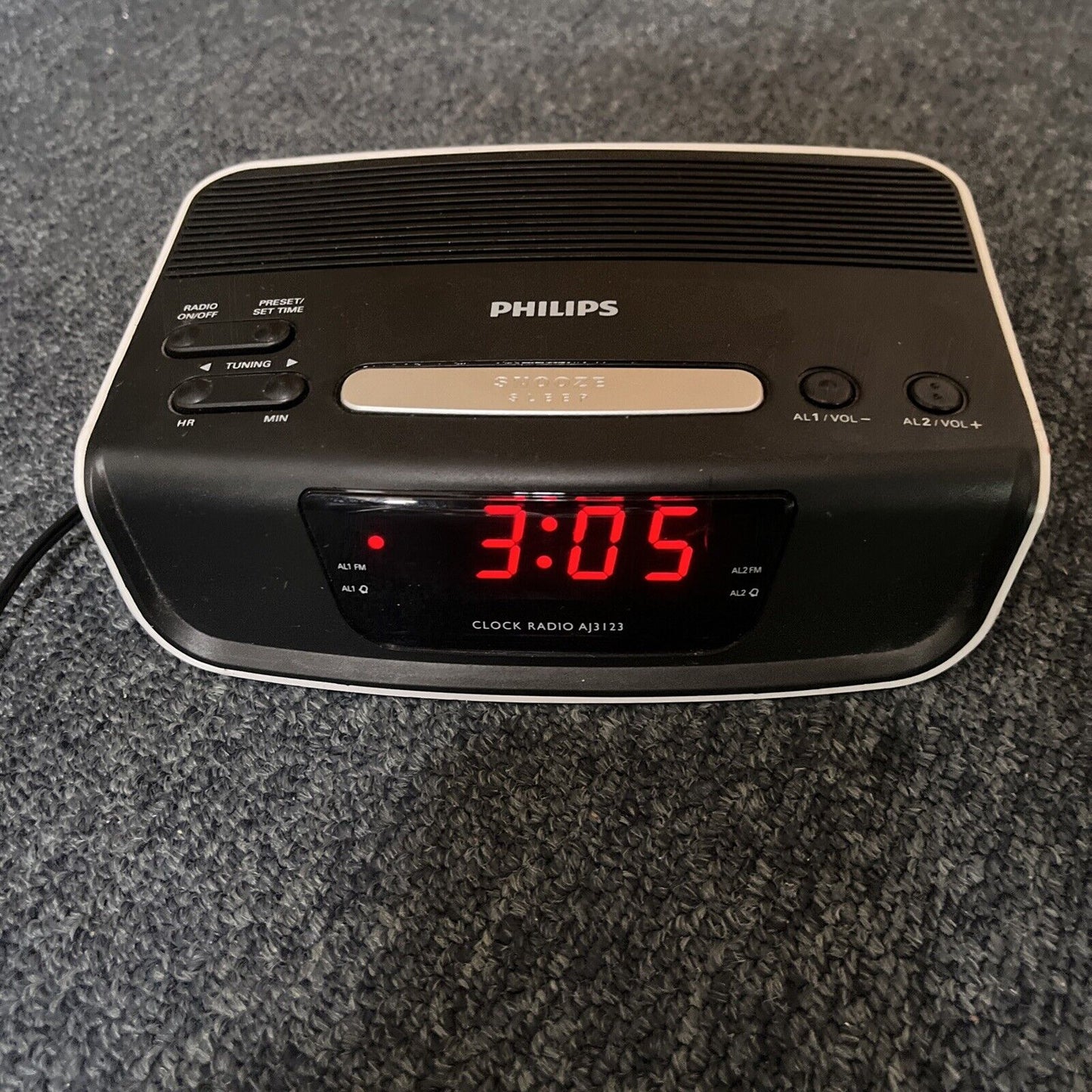 Philips AJ3223/79 Alarm Clock FM Radio